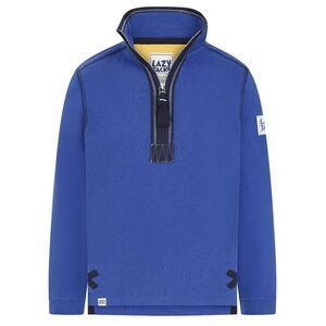 Lazy Jacks Boys Quarter Zip Sweatshirt / Royal Blue